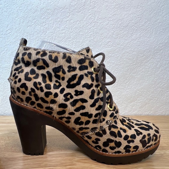 SPERRY Pony hair animal print  booties size 8M - Picture 16 of 16
